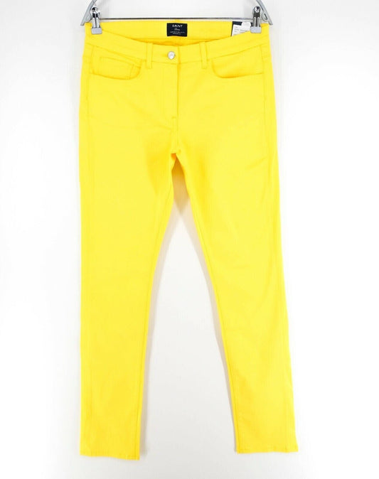 GANT DANA Women Yellow Regular Straight Fit Jeans Size W29 L34