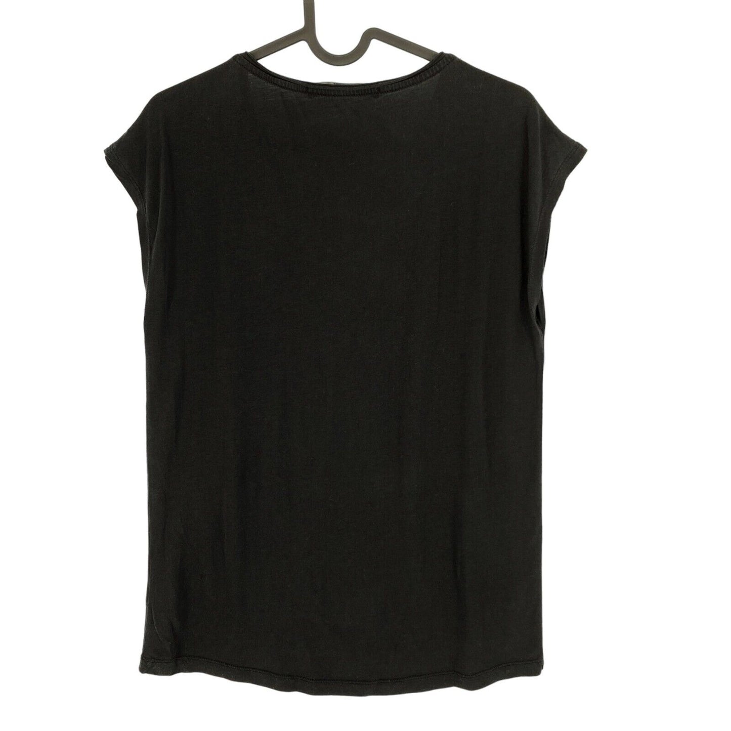 Karl Lagerfeld Black Crew Neck T Shirt Size XS