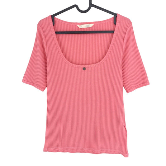 ODD MOLLY Pink Exquisite Short Sleeves T Shirt Top Size 1 / S