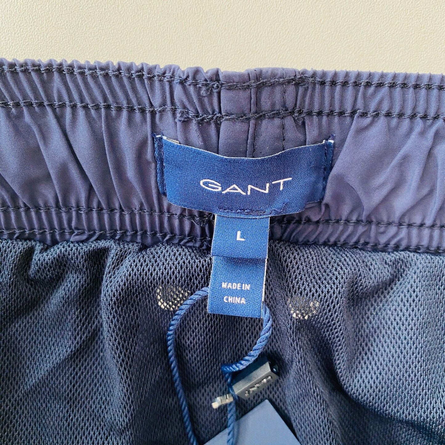 GANT Beachwear Dark Blue Regular Fit Swimwear Swimming Shorts Size L