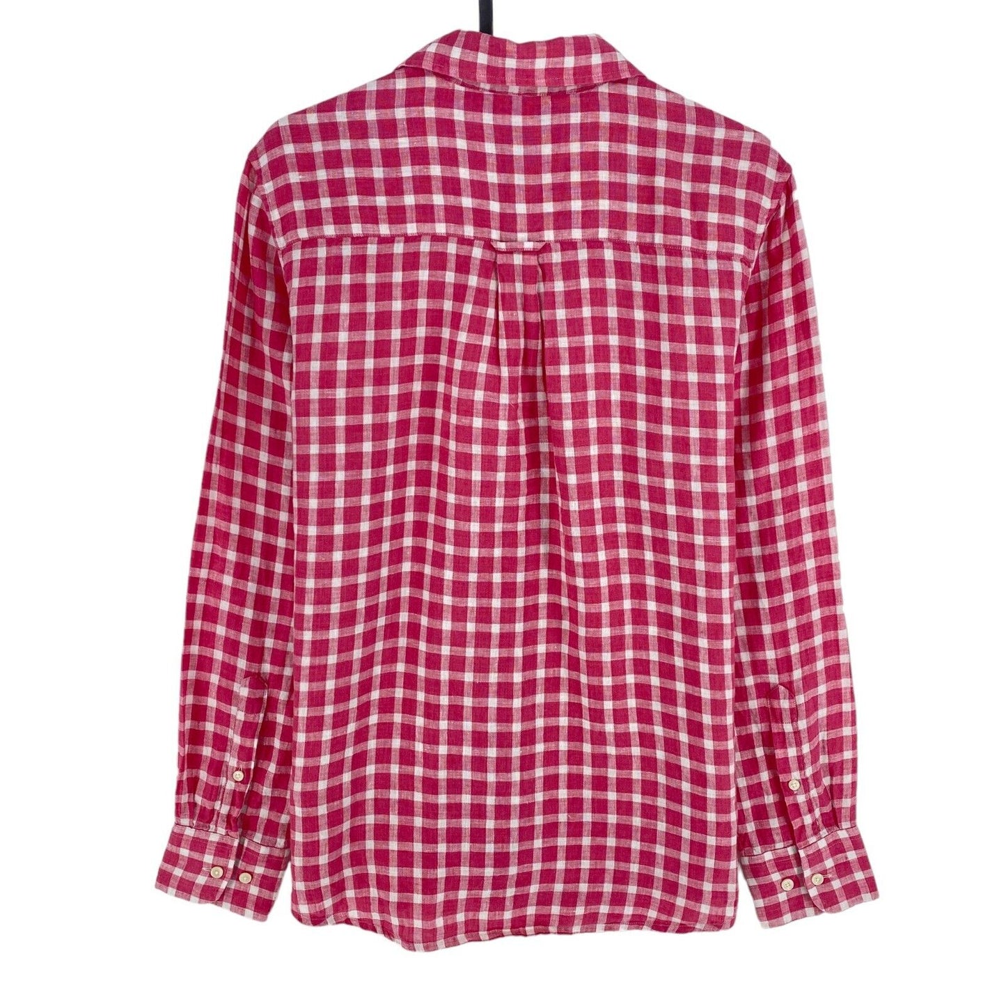 GANT Rose 100% Lin Chemise à carreaux Taille EU 38 UK 10 US 8