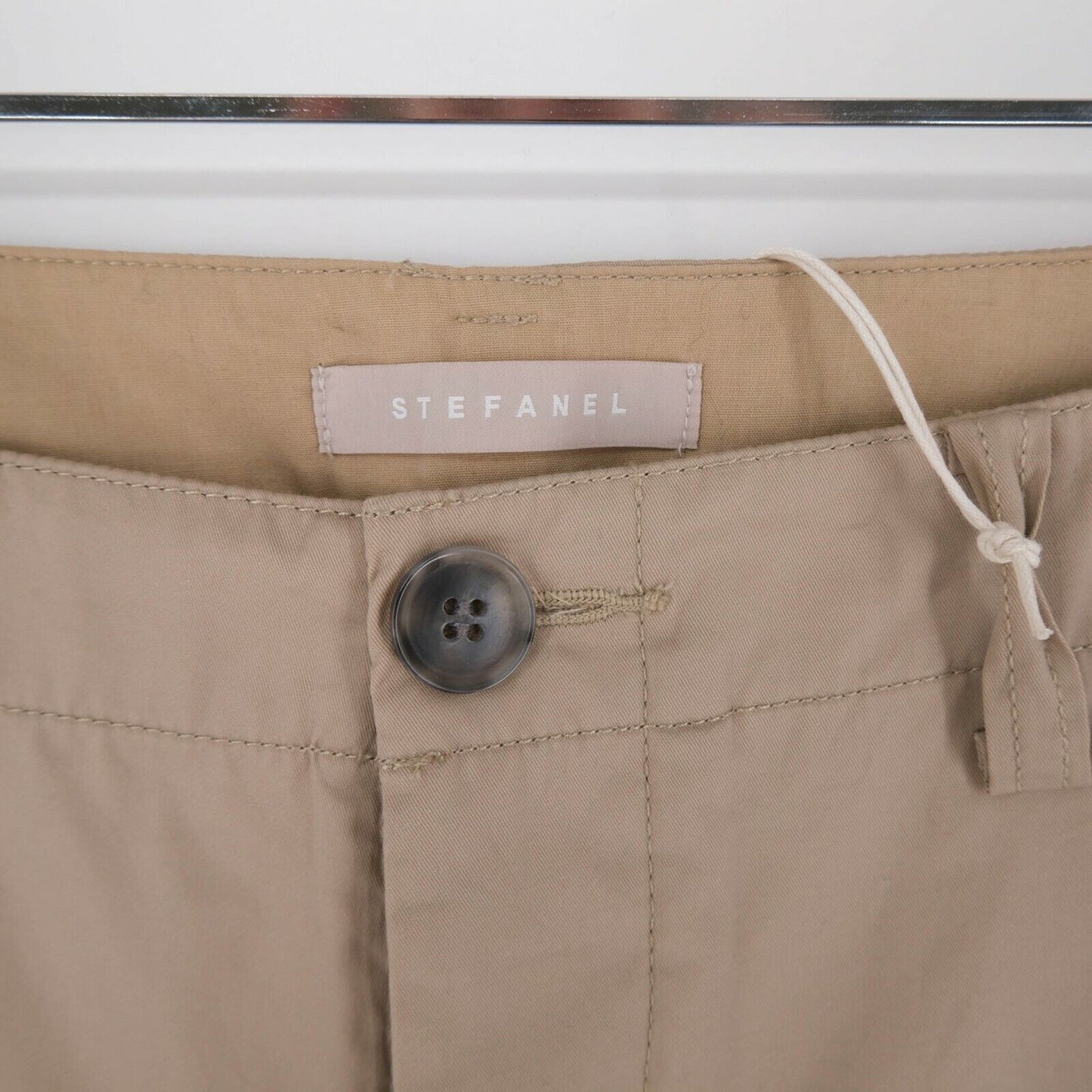 STEFANEL Light Brown Chino Trousers Pants Size EU 42 UK 14 US 12