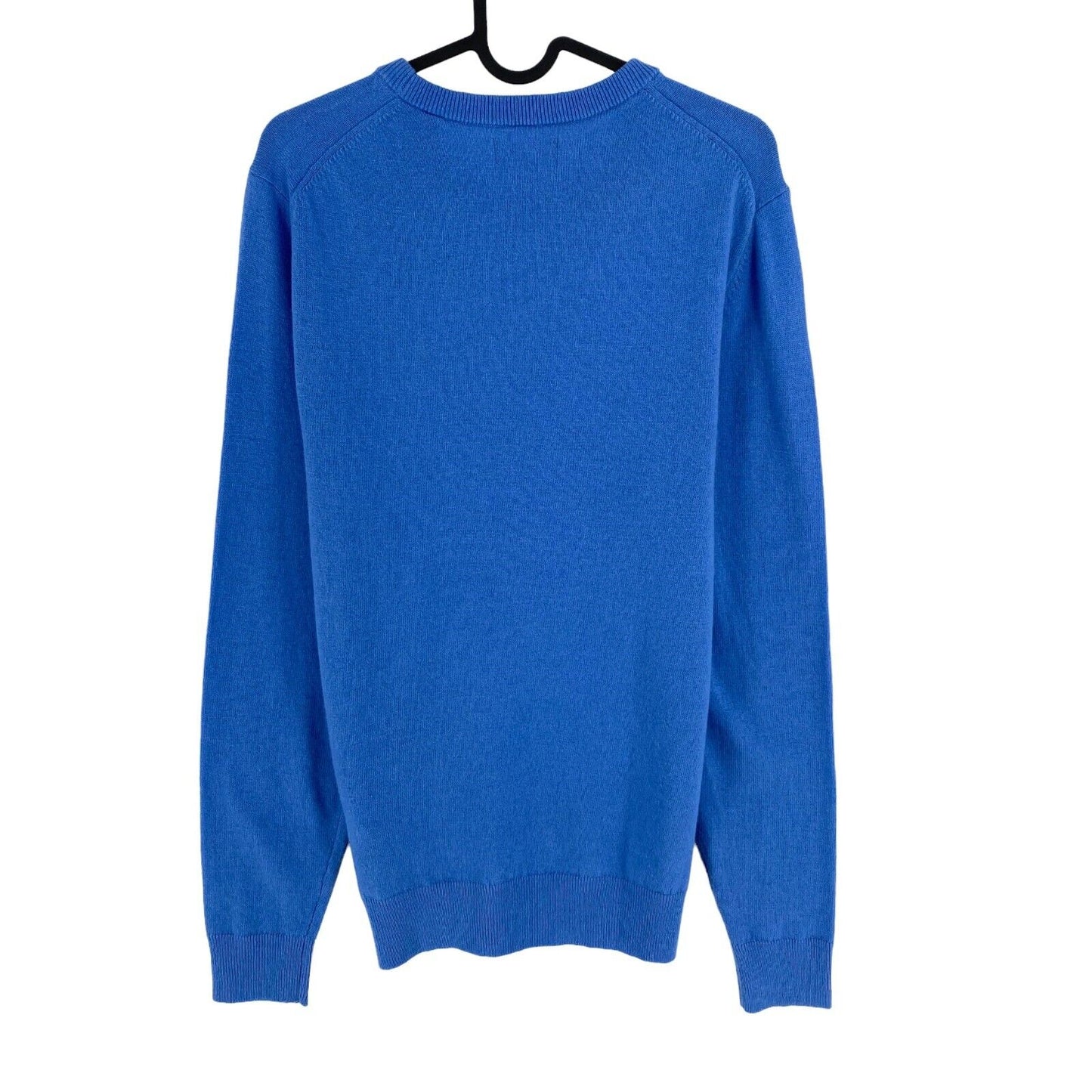 GANT Blue Wool Blend Crew Neck Sweater Jumper Size S