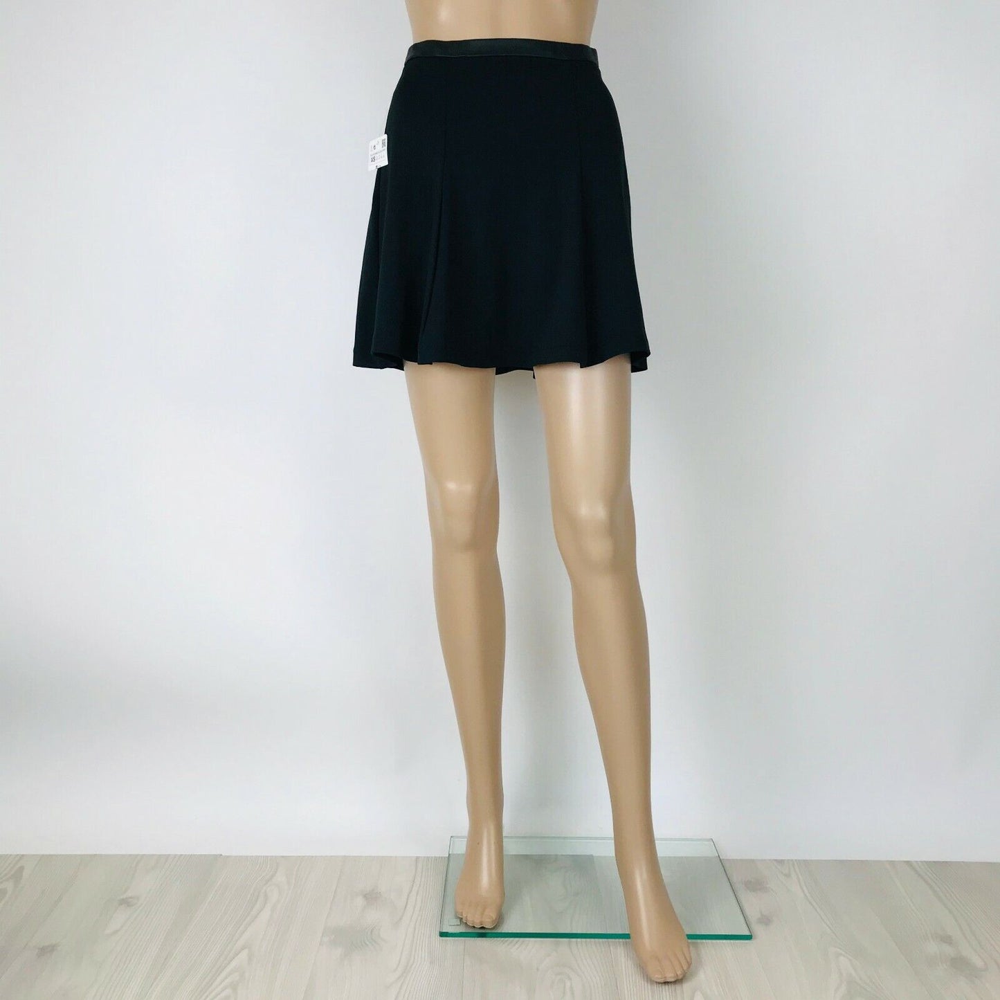 ZARA Trafaluc Women's High Rise Black Skirt Size XS W24