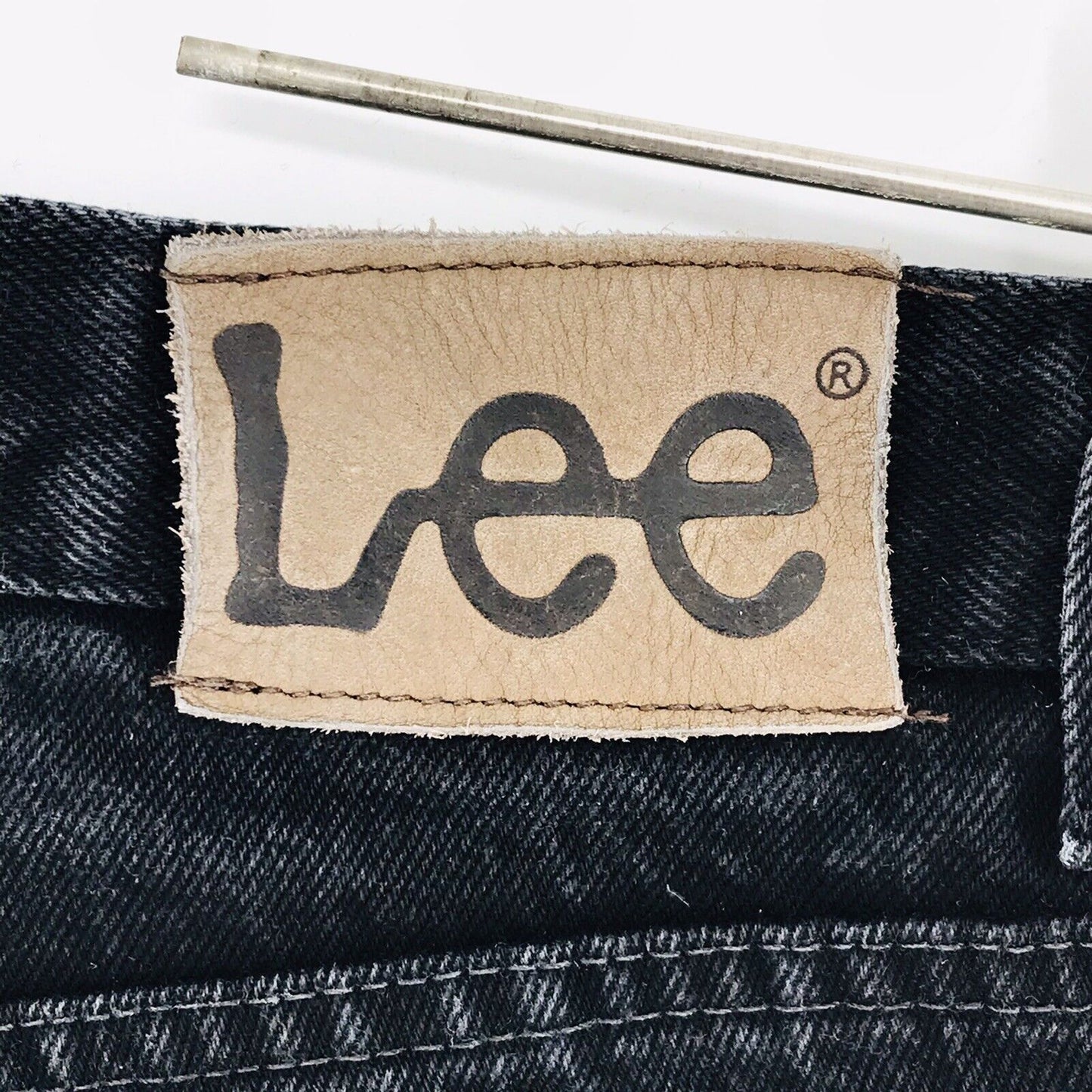 Lee SARJA Dark Grey Regular Straight Fit Jeans Size W30 L30