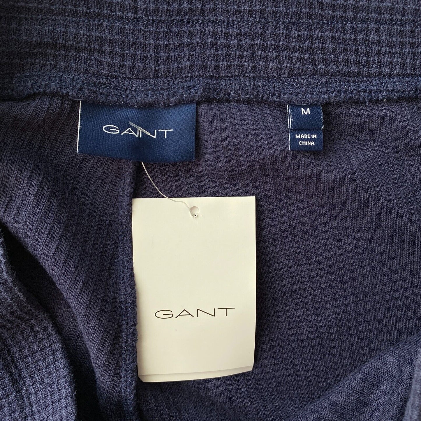 GANT Dark Blue Regular Fit Sweat Shorts Size M