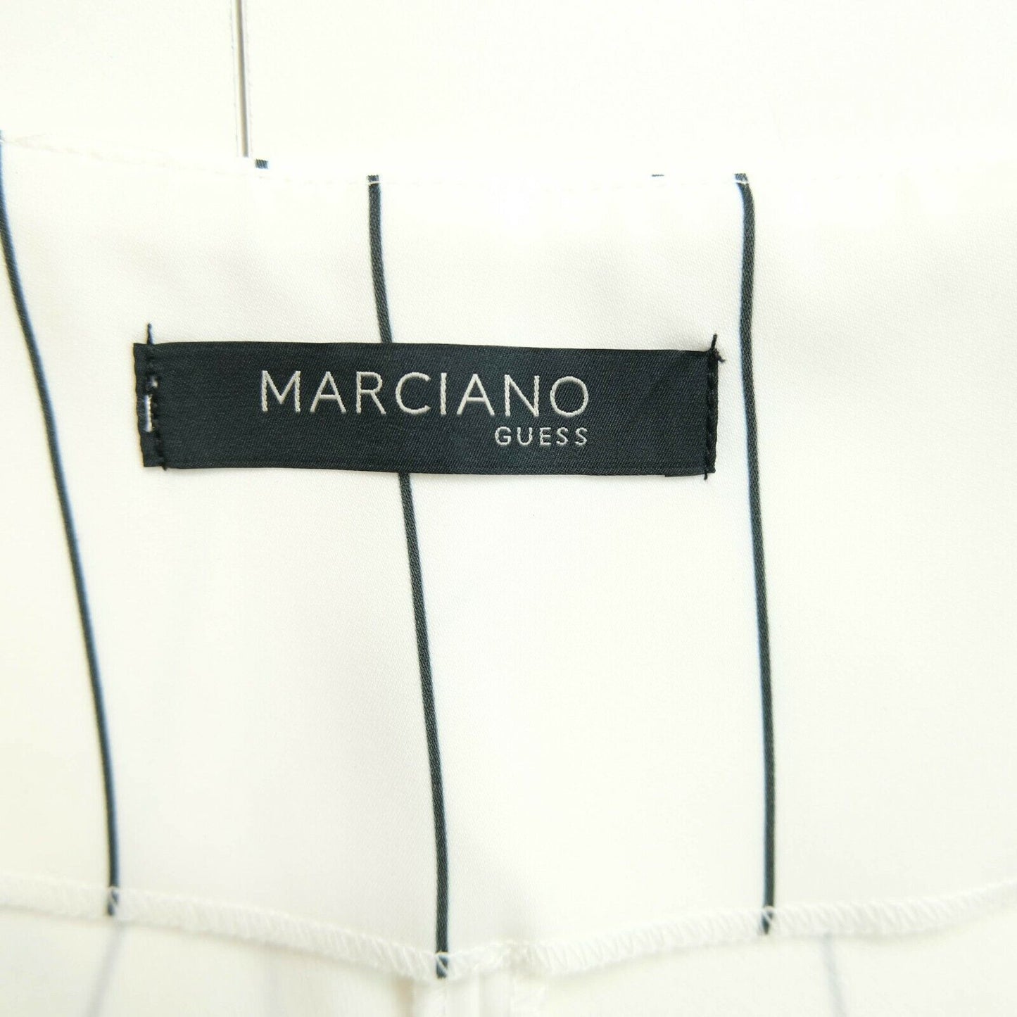 MARCIANO GUESS White Striped Flared Pants Trousers Size EU 32 UK 7 US 5