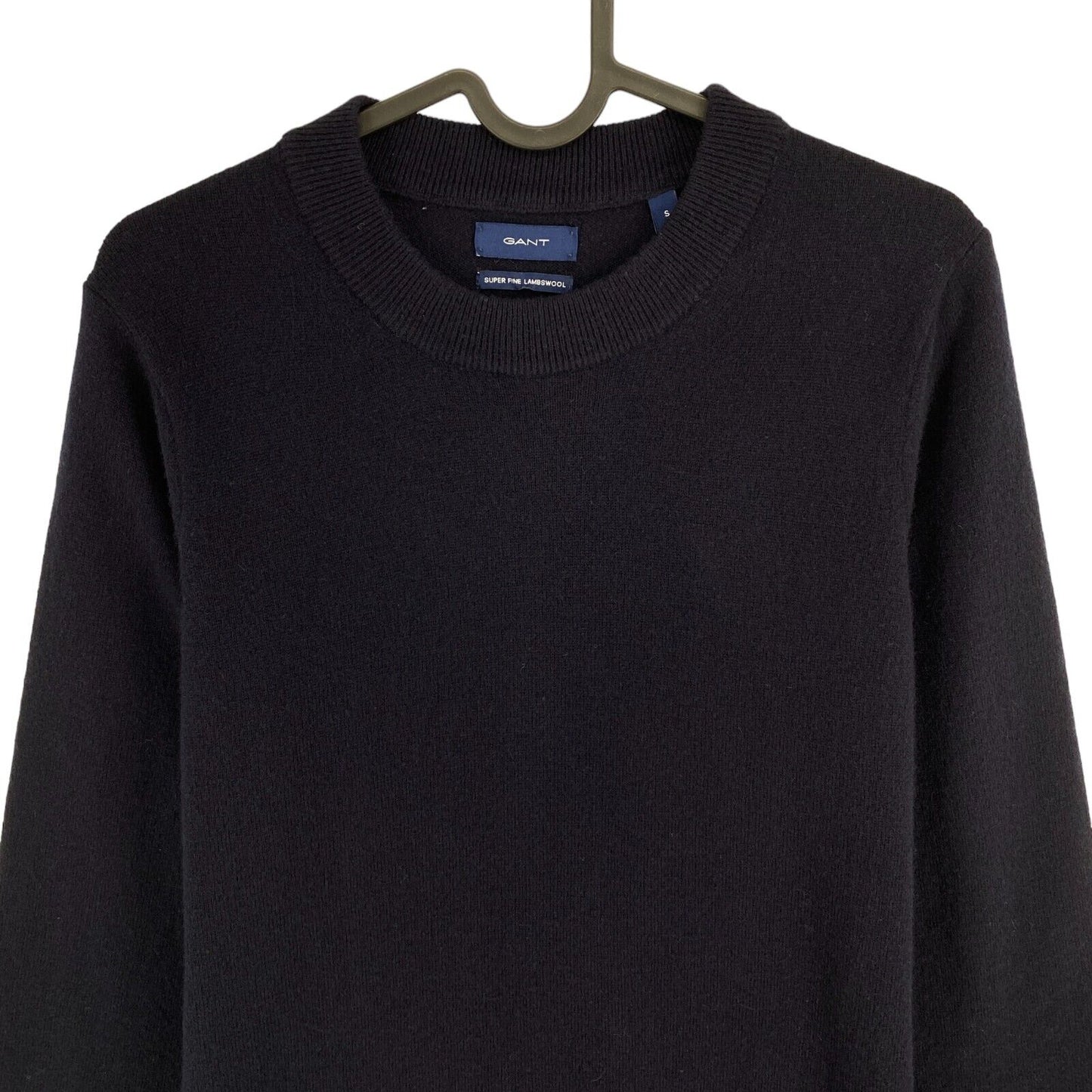 GANT Navy Blue 100% Wool Crew Neck Jumper Dress Size S