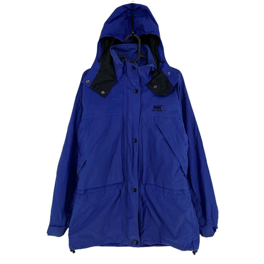 HELLY HANSEN TECH Navy Blue Waterproof Hooded Jacket Size S