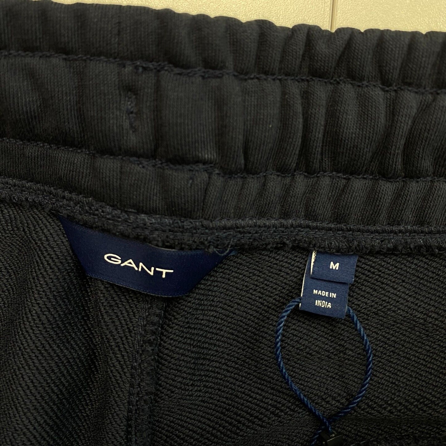 GANT Navy Blue Tonal Archive Shield Sweatpants Trousers Size M