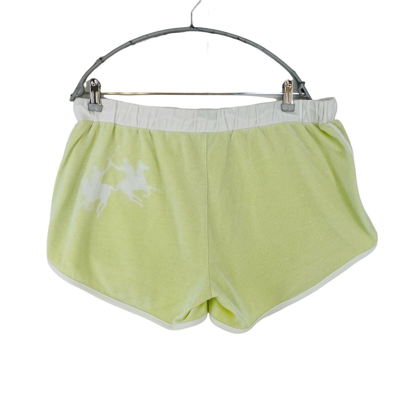 LA MARTINA Women Light Green Bermuda Piquet Shorts Size 3 W28 / 4 W30 / 6 W34