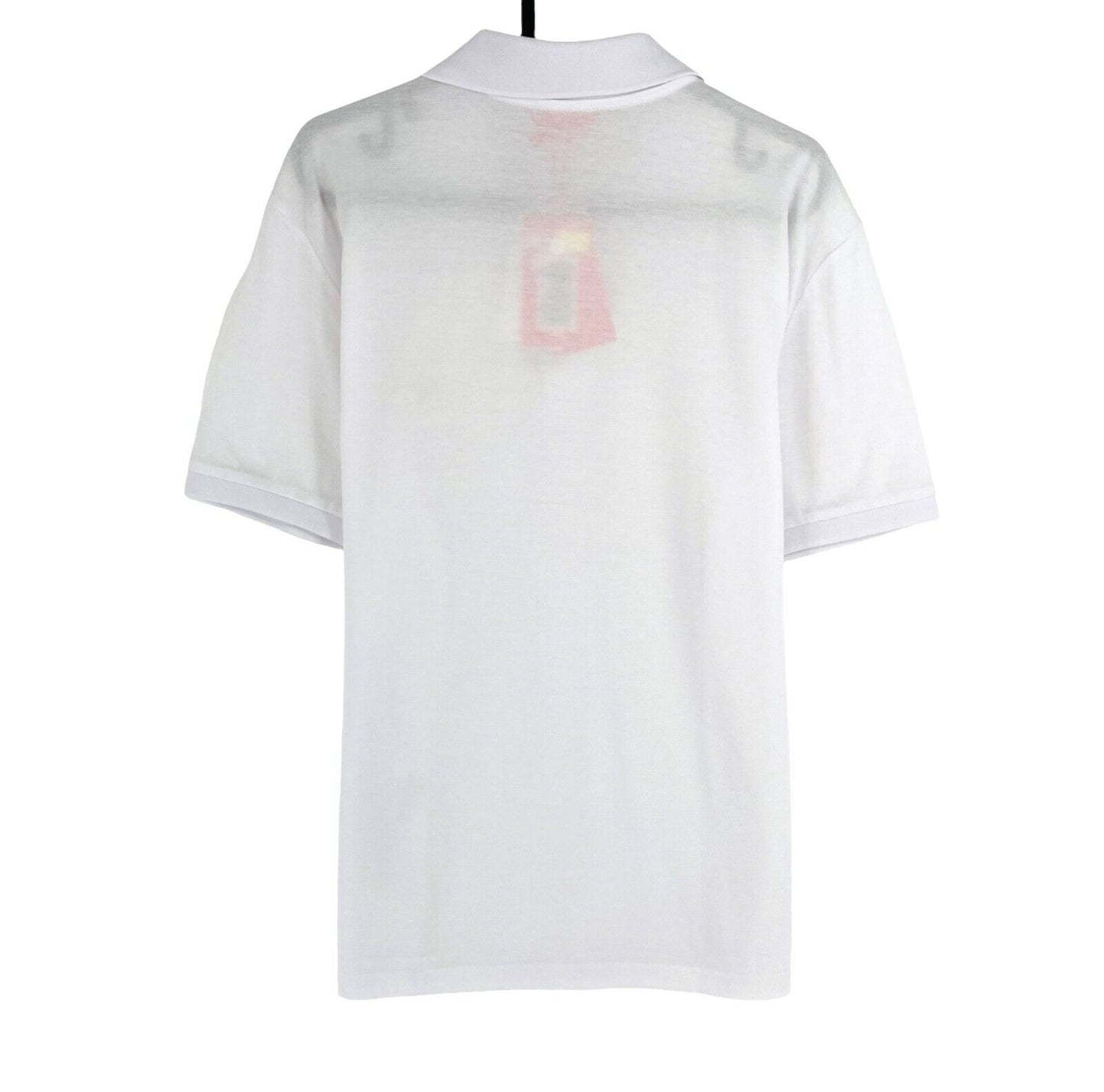 DIESEL Men White T-SMITH-DOVAL-PJ Short Sleeves Polo Shirt Size L