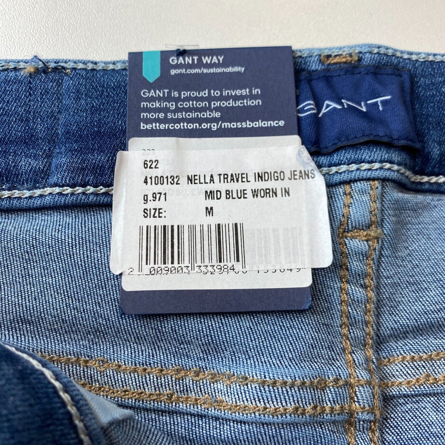 GANT NELLA Women Blue Skinny Fit Jeans Size M W28 L30