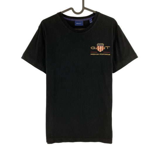 GANT Black Archive Shield Emb Crew Neck T-Shirt Size S