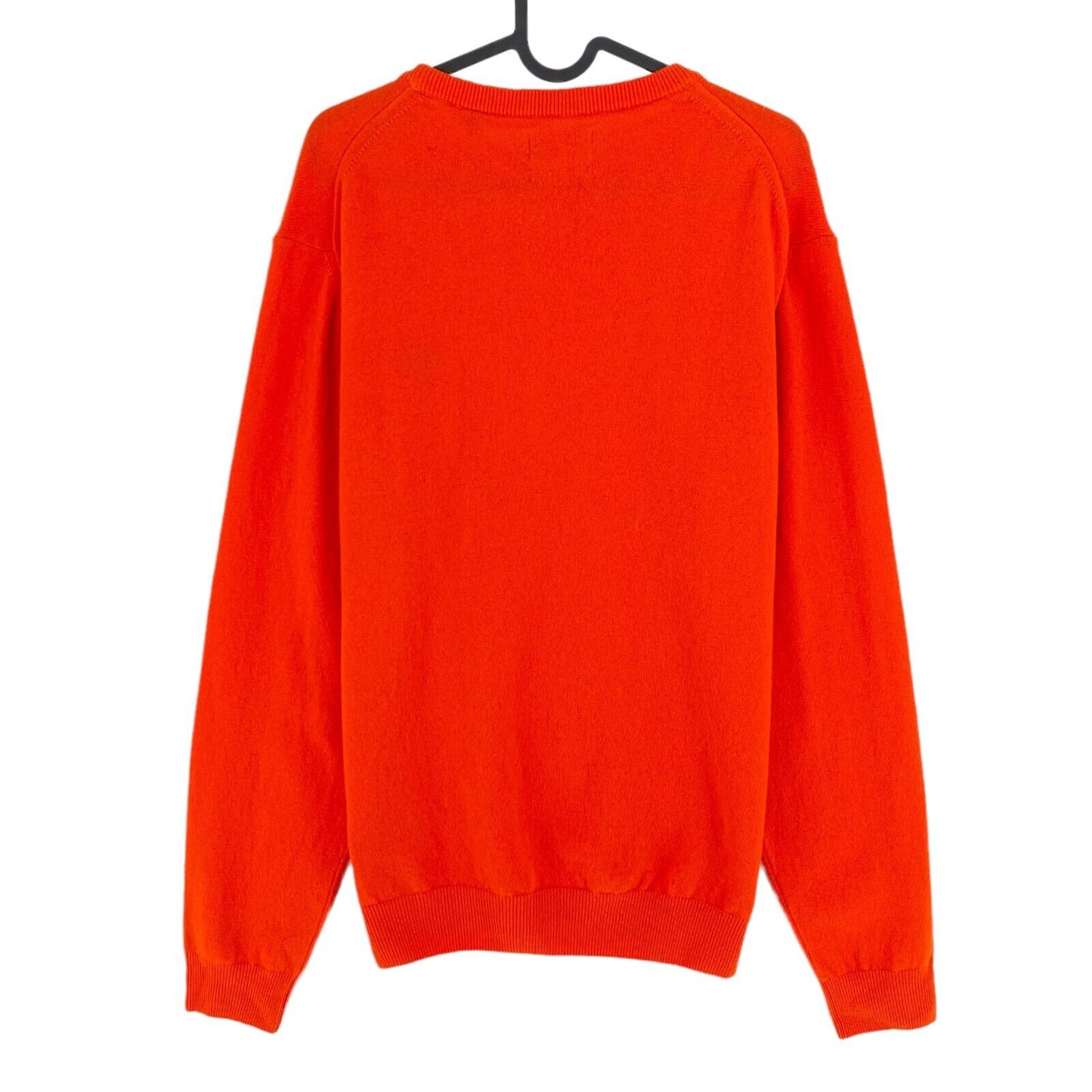 GANT Orange 100 % Wolle Rundhalspullover Pullover Größe L