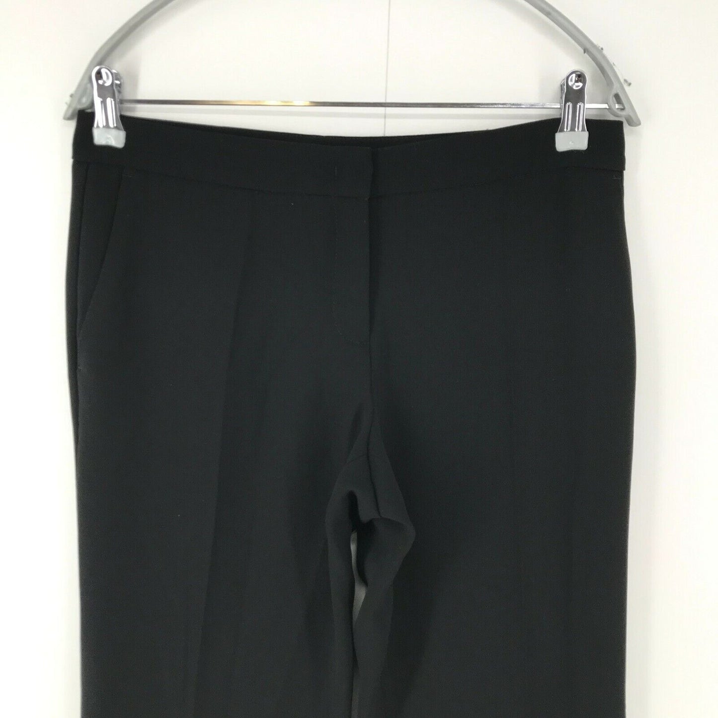 Ter De Caractere Women Black Regular Straight Fit Trousers EU 36 UK 10 US 6 W30