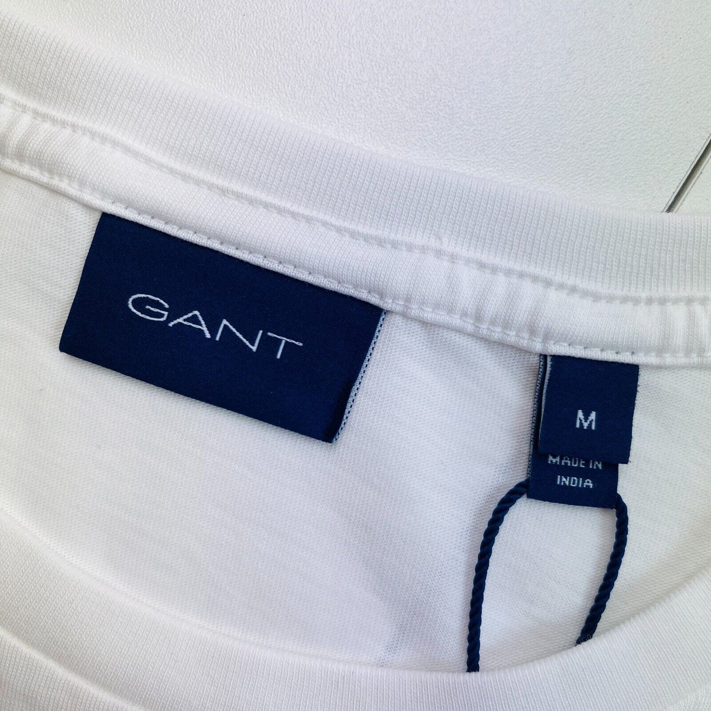 GANT White Original Crew Neck T Shirt Size M