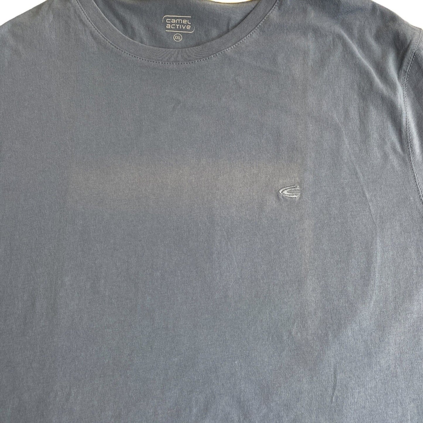 Camel Active Blue Crew Neck T Shirt Top Size 2XL XXL