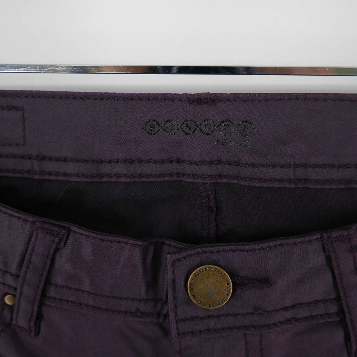 BONOBO JEANS Dark Purple Jeans Size 36