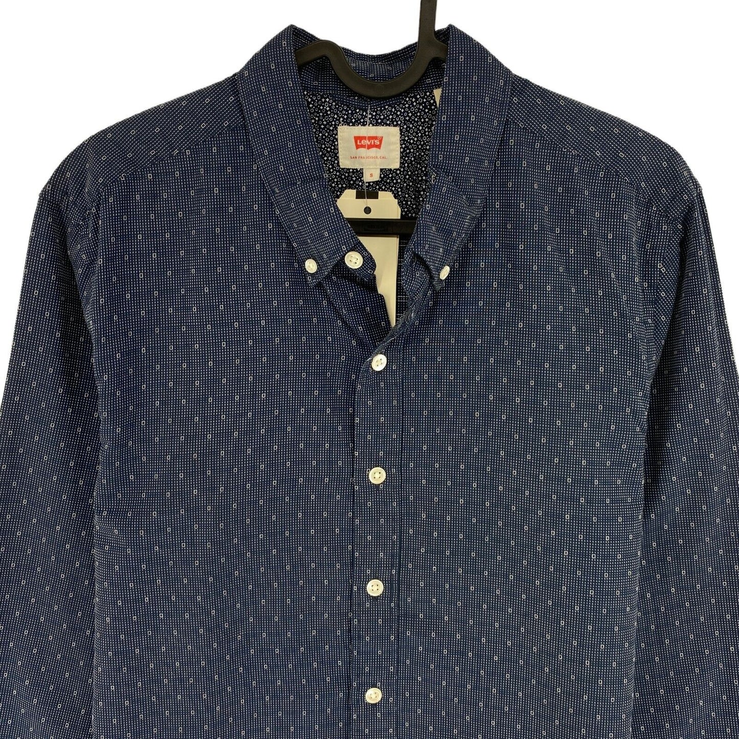 Levi`s Navy Blue  Shirt Size S