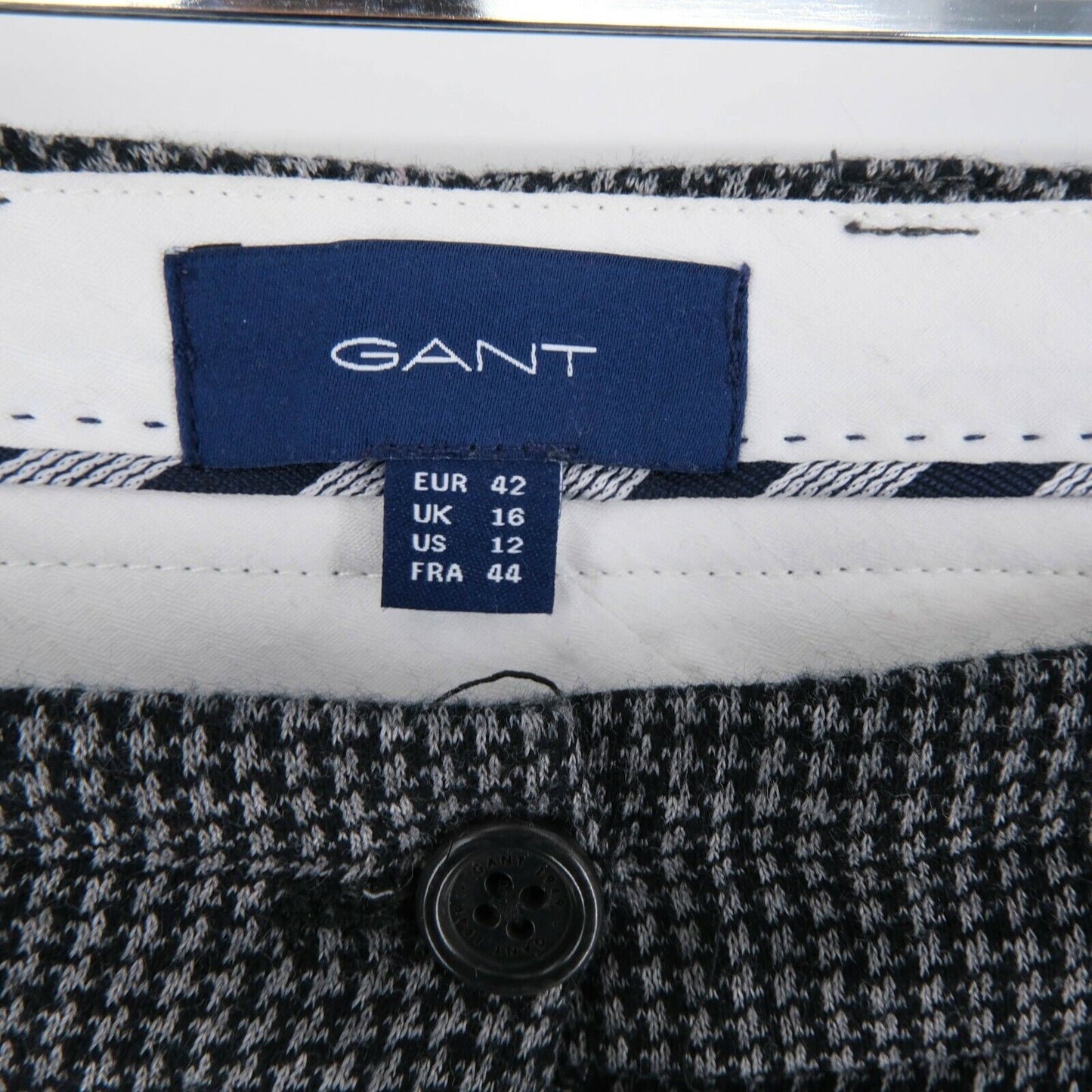 GANT Grey Pants Trousers Size EU 42 UK 16 US 12