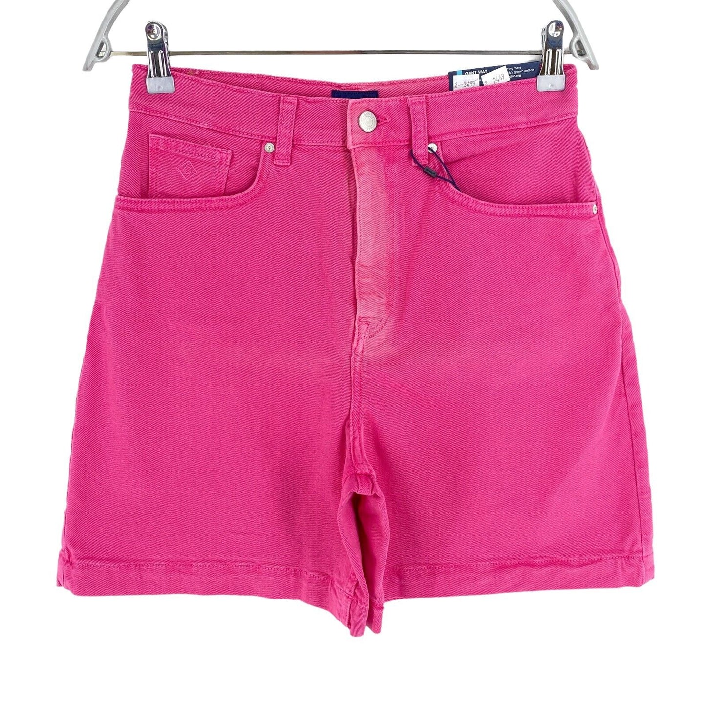 GANT Pink Color 5 PKT Denim Shorts Size W29