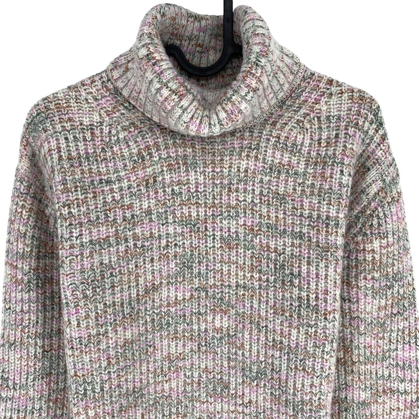 GANT Women Colored Ribbed High Neck Sweater Jumper Size S