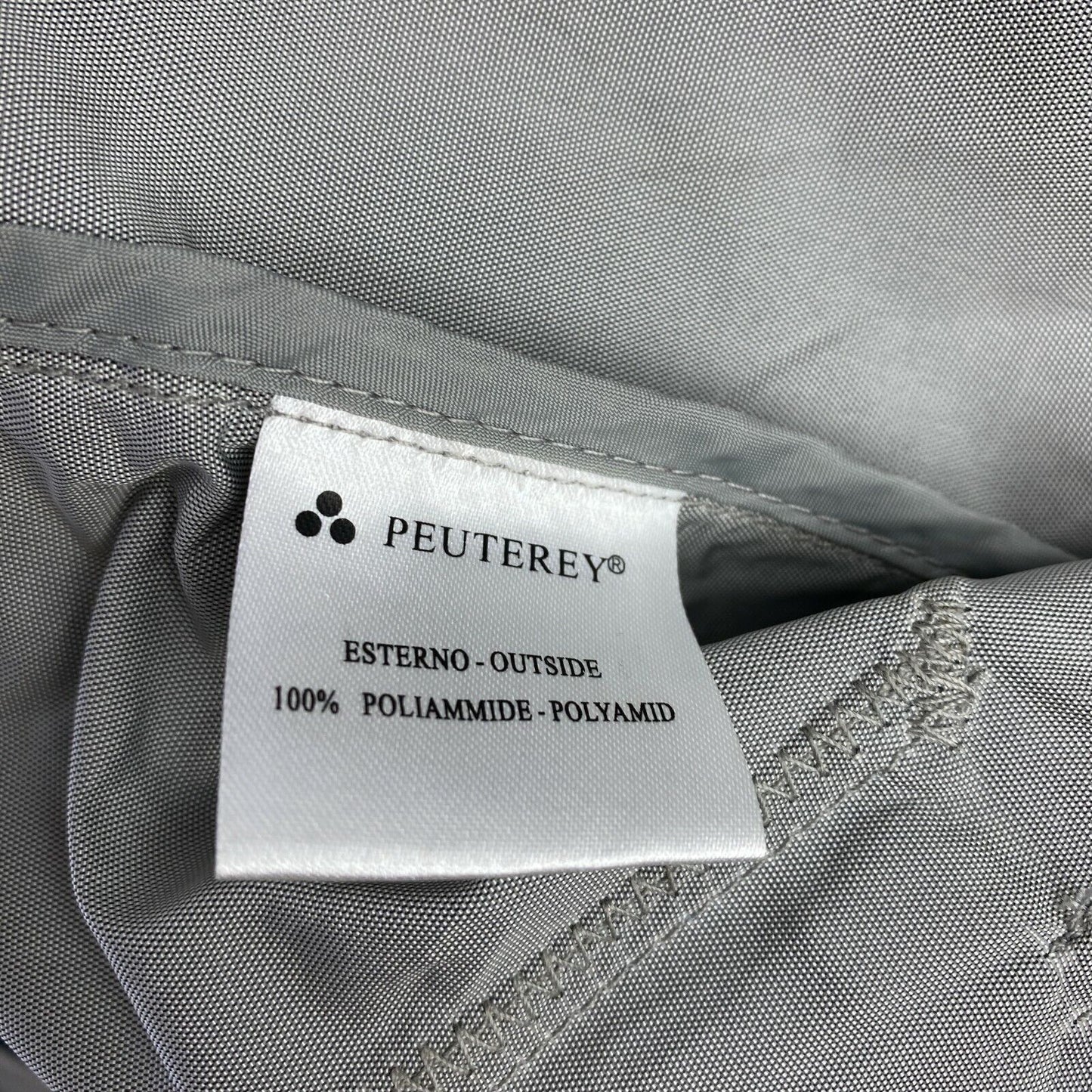 PEUTEREY Grey Jacket Size 14Years