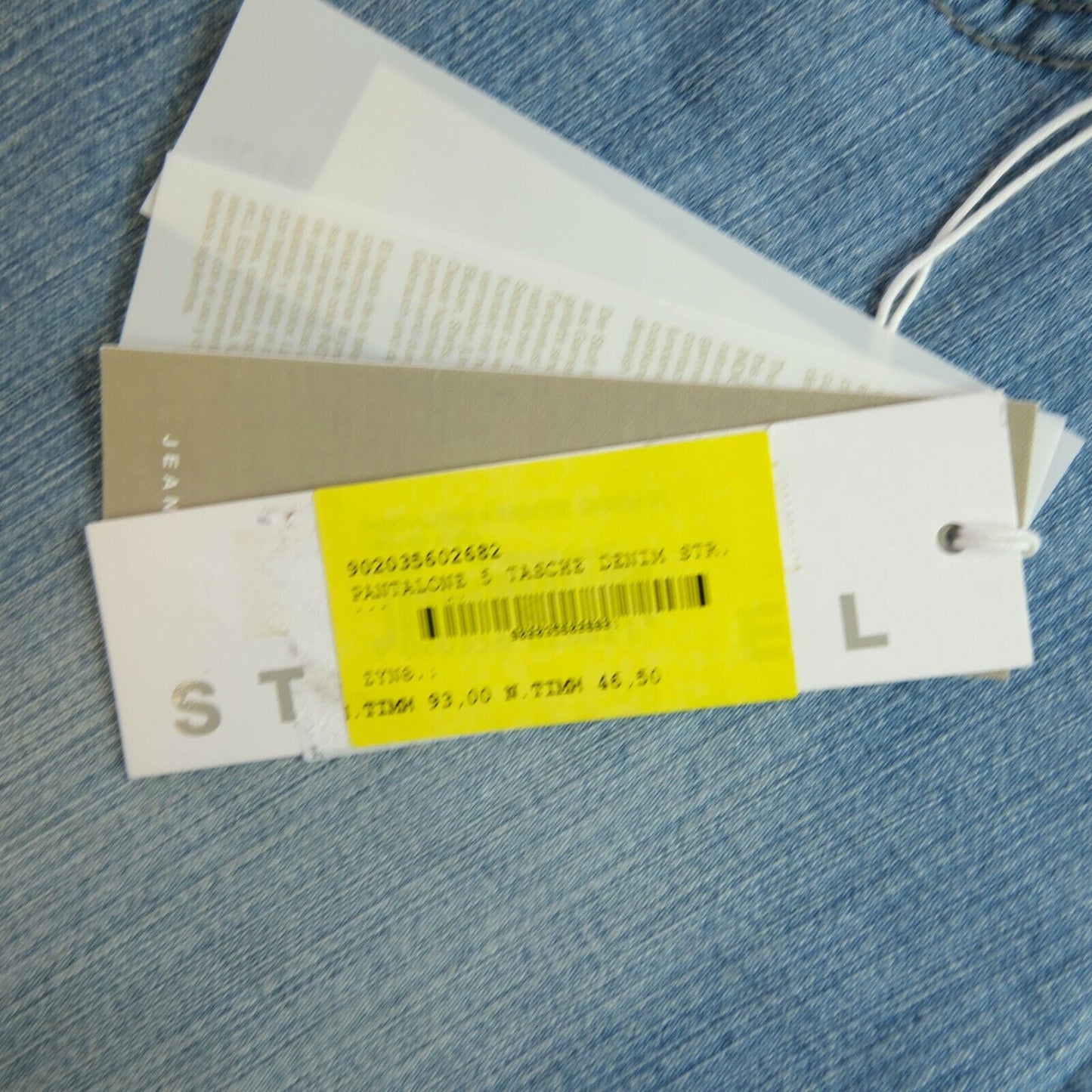 UVP €93 STEFANEL Blue Denim Jeans Größe EU 32 40 UK 4 12 US 2 10