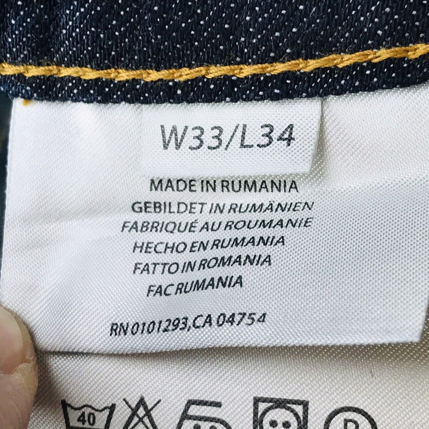 GANT Damen Jeans mit Stretch, reguläre Passform, Schwarz, Größe W33 L34