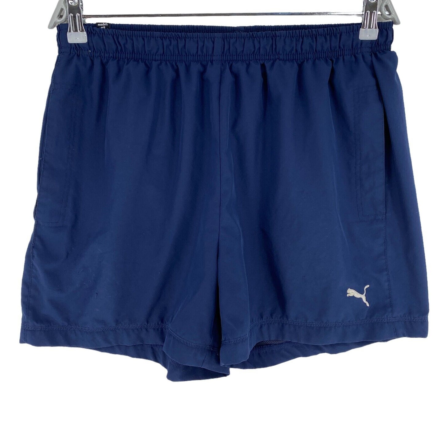 PUMA Navy Blue Activewear Shorts Size L W29