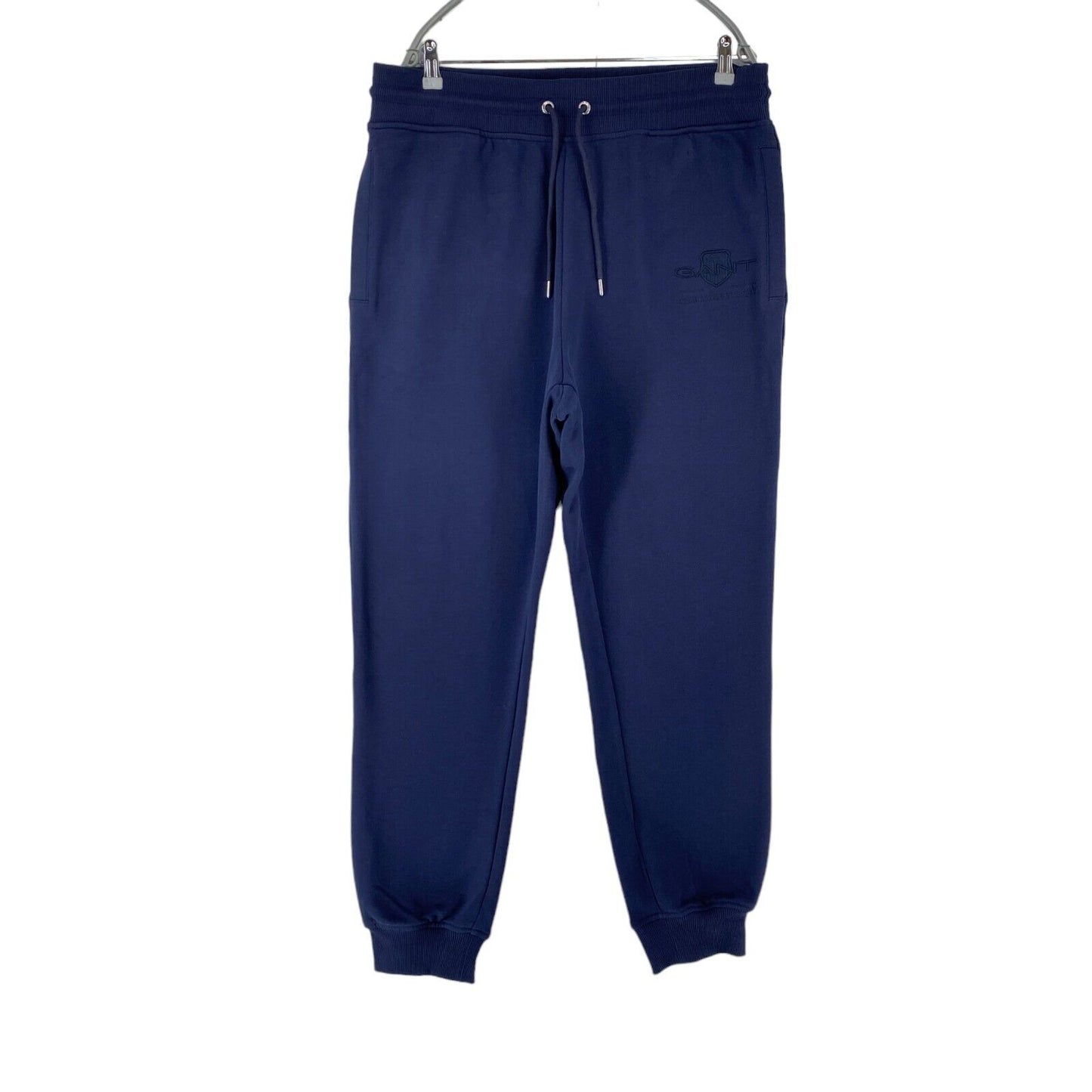 GANT Dunkelblaue Herren Sweatpants mit normaler Passform, Größe L