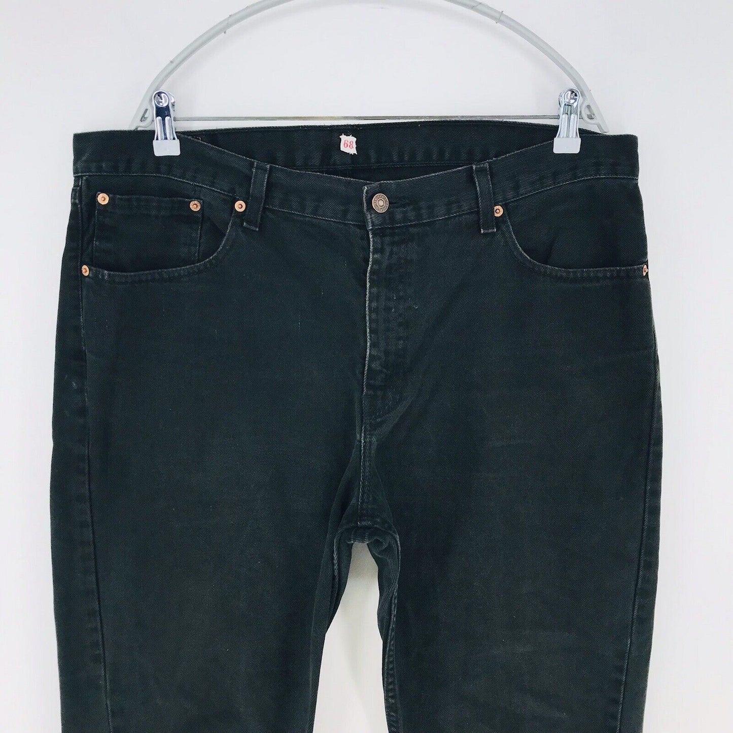 Vintage Levi’s 751 Black Regular Straight Fit Jeans Size W40 L32