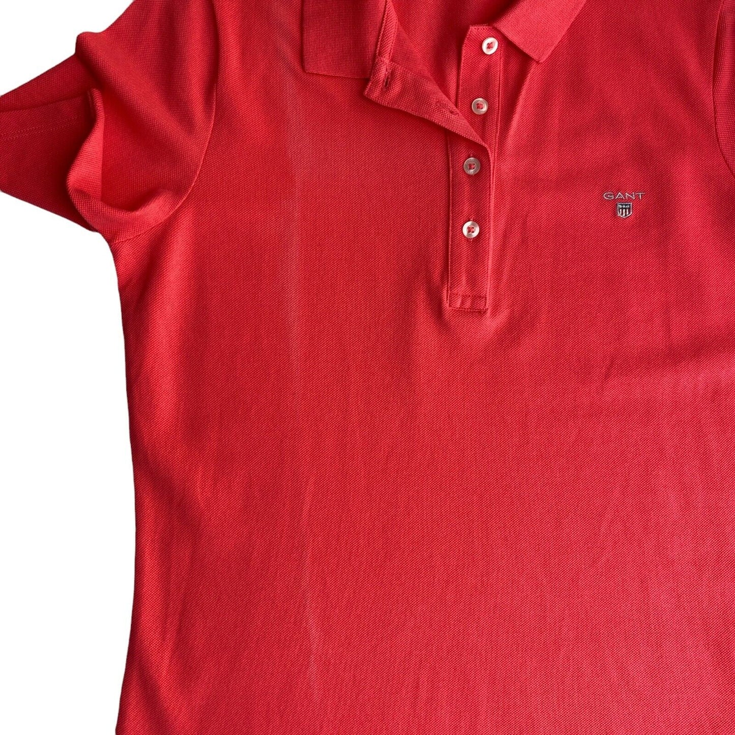 GANT Red Original Pique Polo Shirt Size S