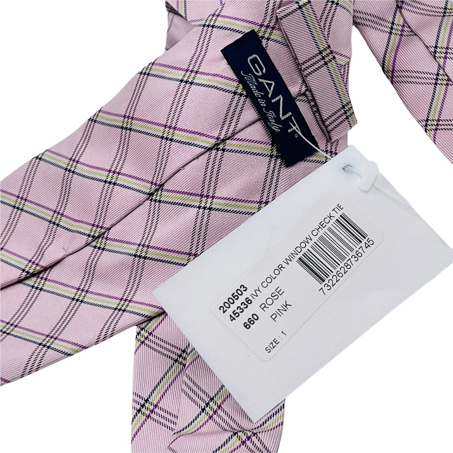 GANT Pink 100% Silk Hand Made Tie