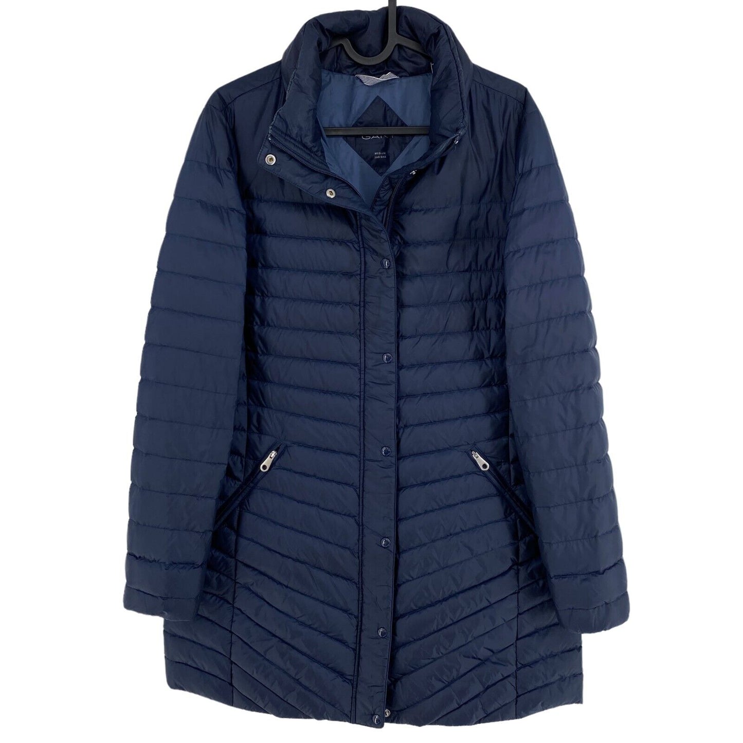 GANT Navy Blue Light Down Coat Jacket Size M