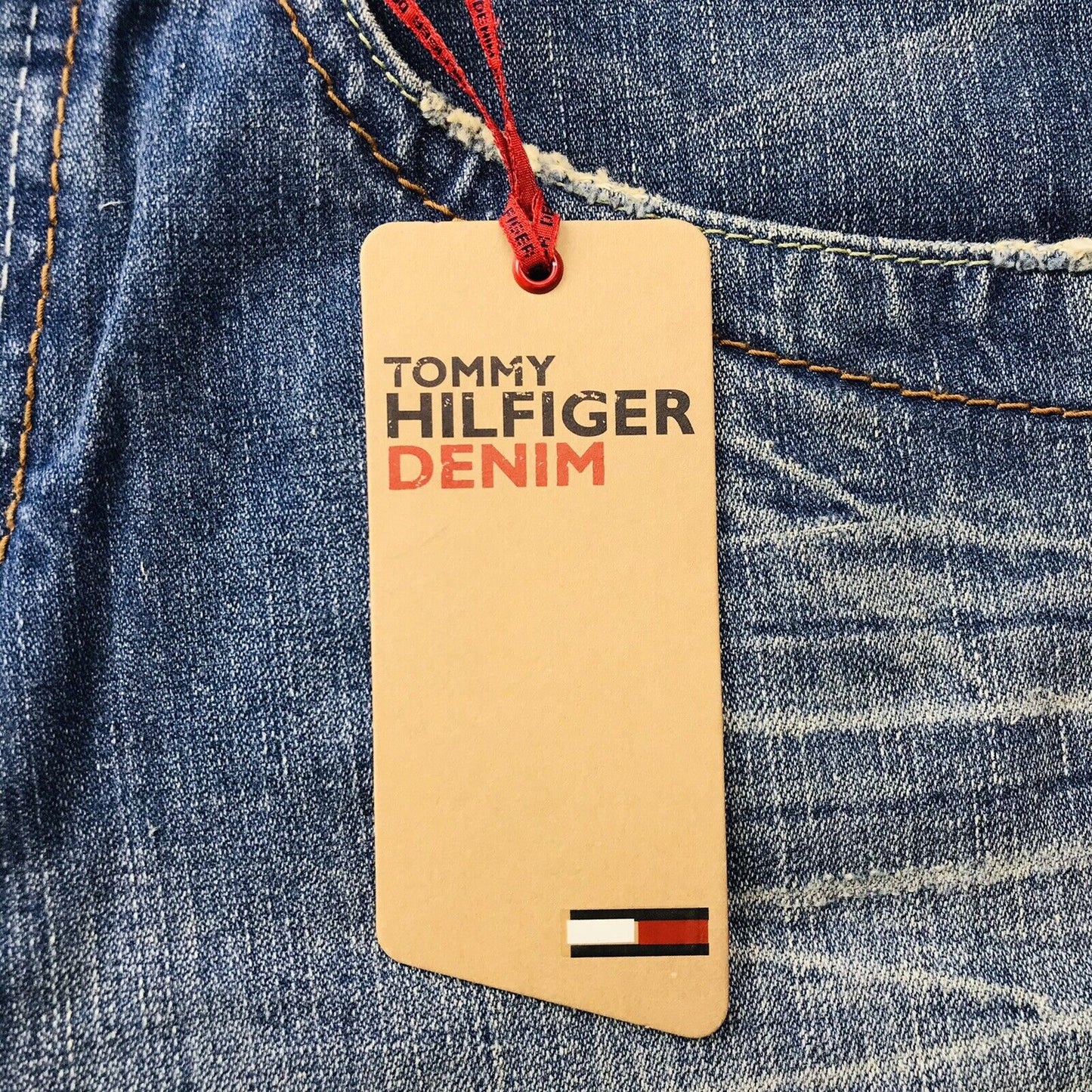 Tommy Hilfiger ROSS VINTAGE LEAGUE Blue Straight Regular Fit Jeans Size W29 L30