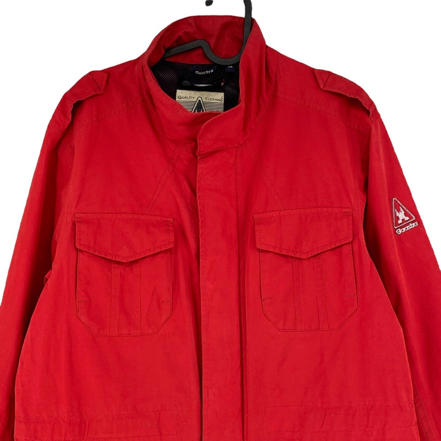 Gaastra Red Cotton Blend Jacket Size M