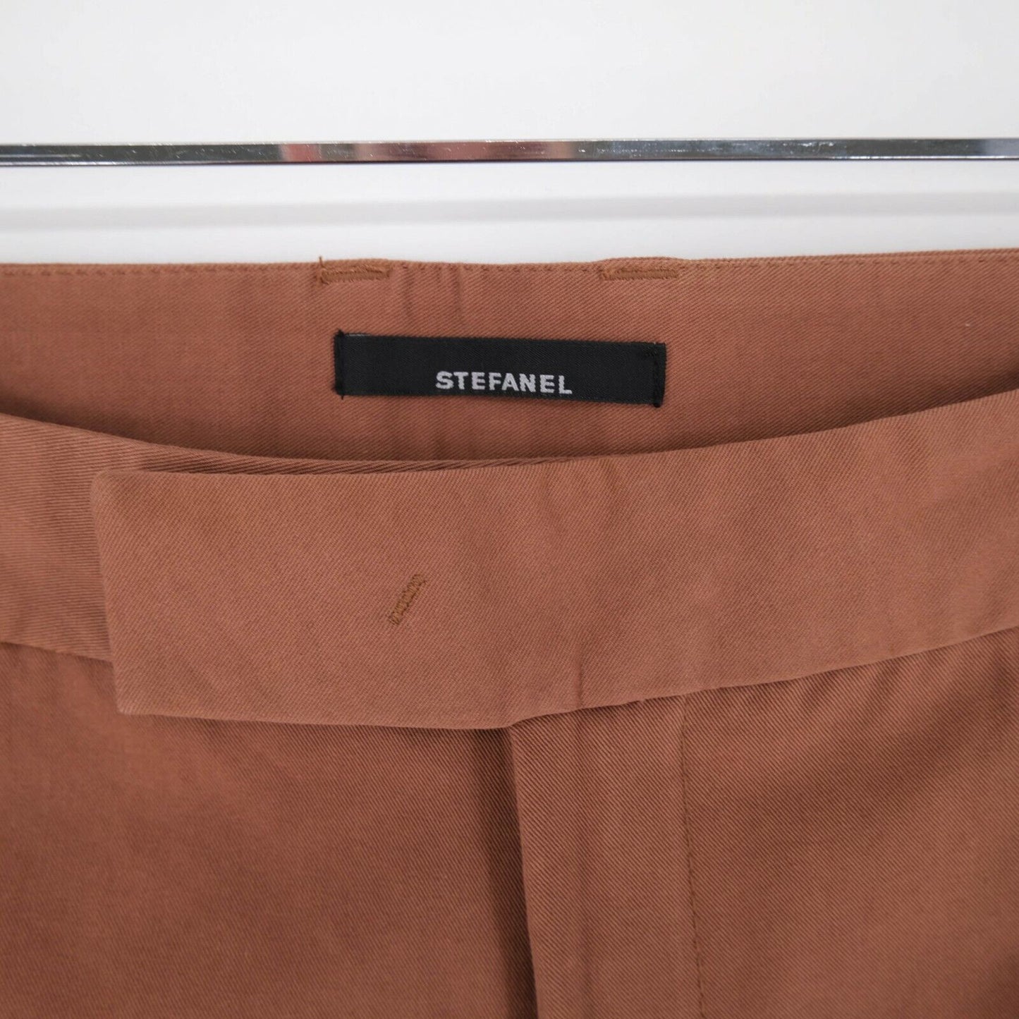 STEFANEL Light Brown Trousers Pants Size EU 38 UK 8 US 6