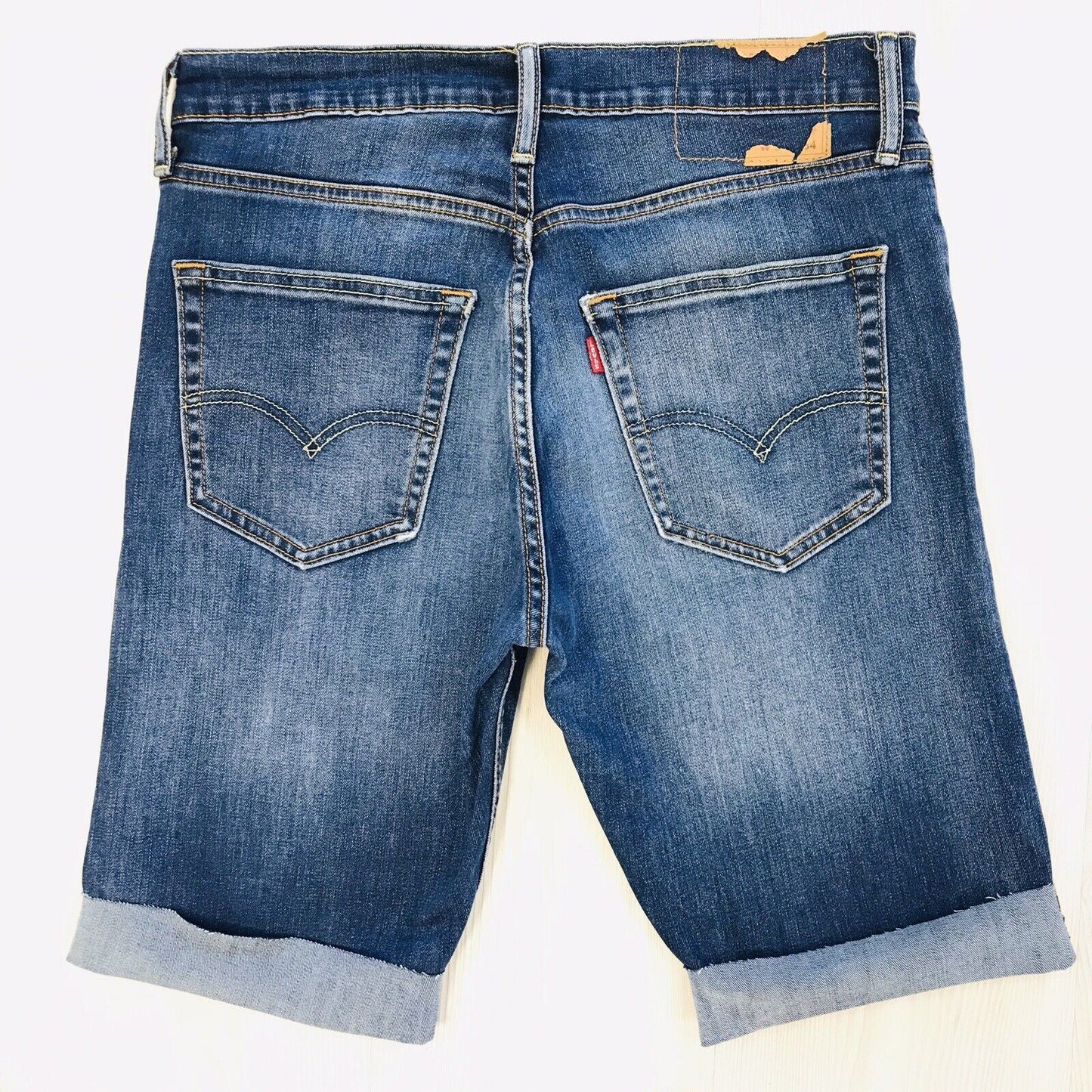 Levi's 504 Custom Made Blue Regular Fit Shorts Size W31