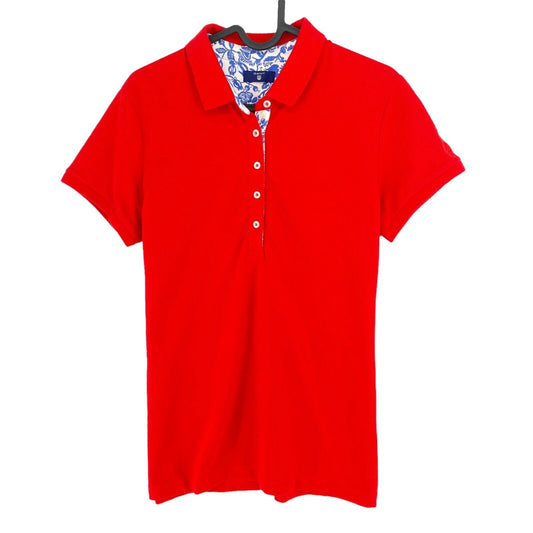 GANT Red Pique Polo Shirt Size M