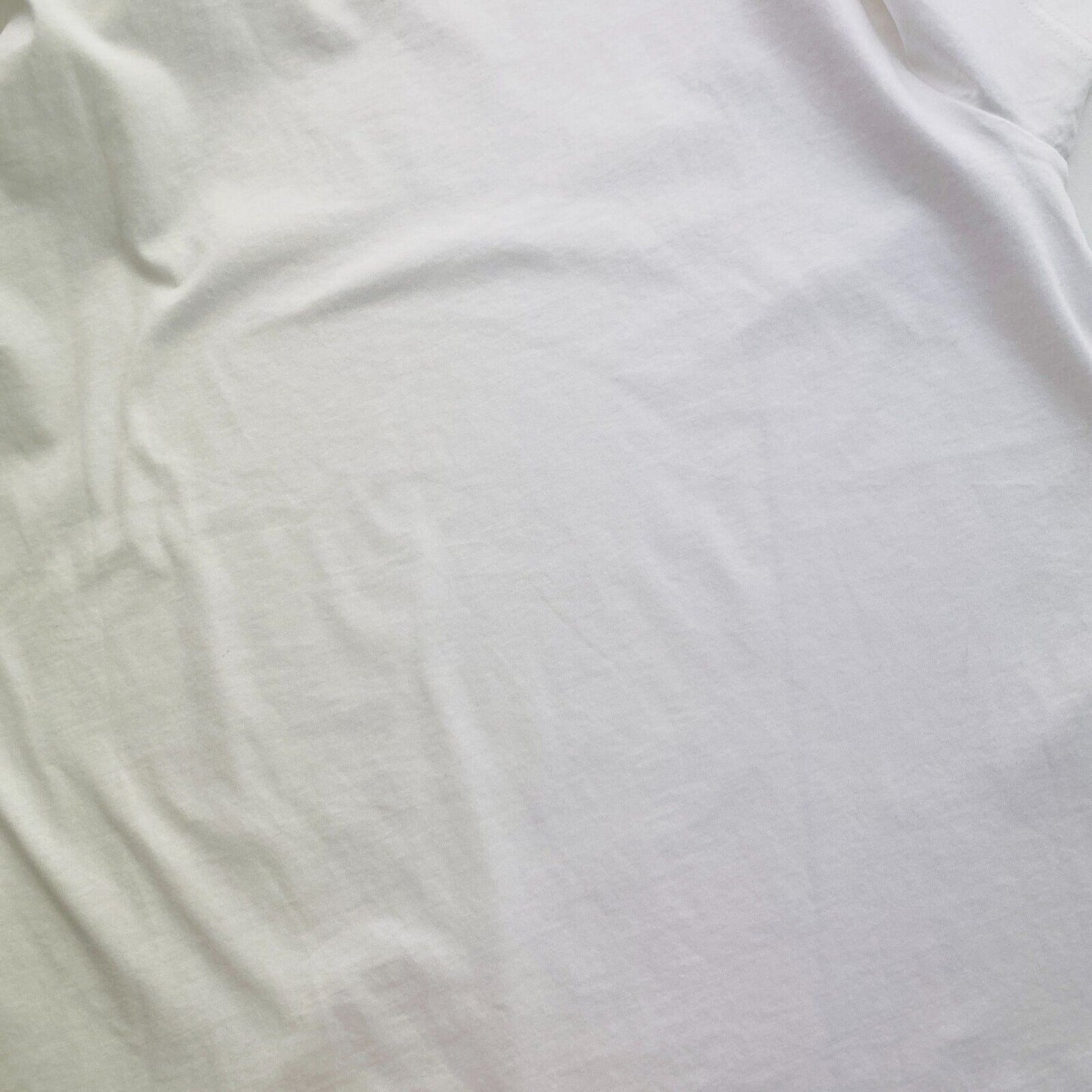 GANT Men White Original Slim Fit V Neck Short Sleeves T Shirt Size L