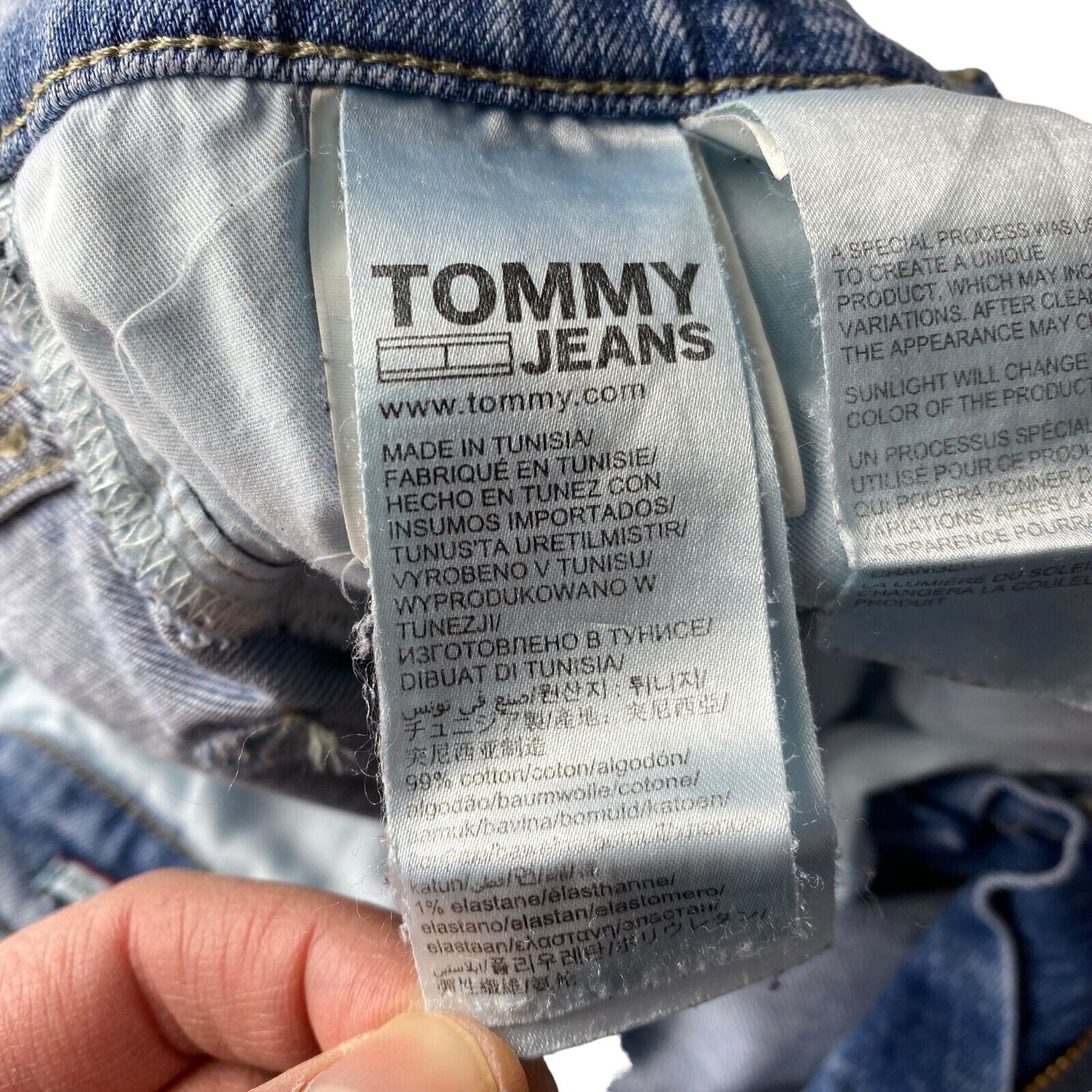 Tommy Jeans SCANTON Blue Stretch Slim Fit Jeans W31 L30