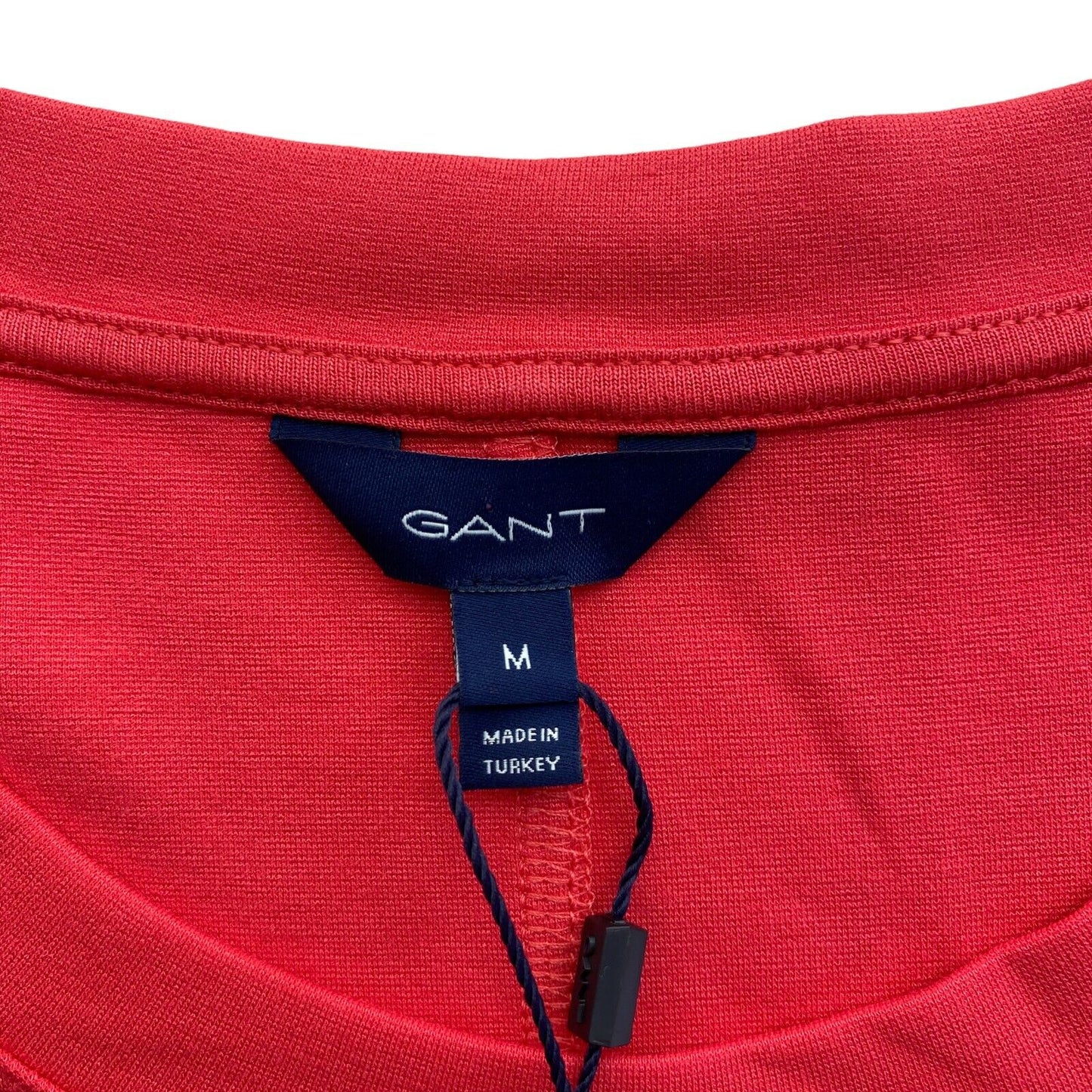 GANT Red A Line Jersey Crew Neck Dress Size M