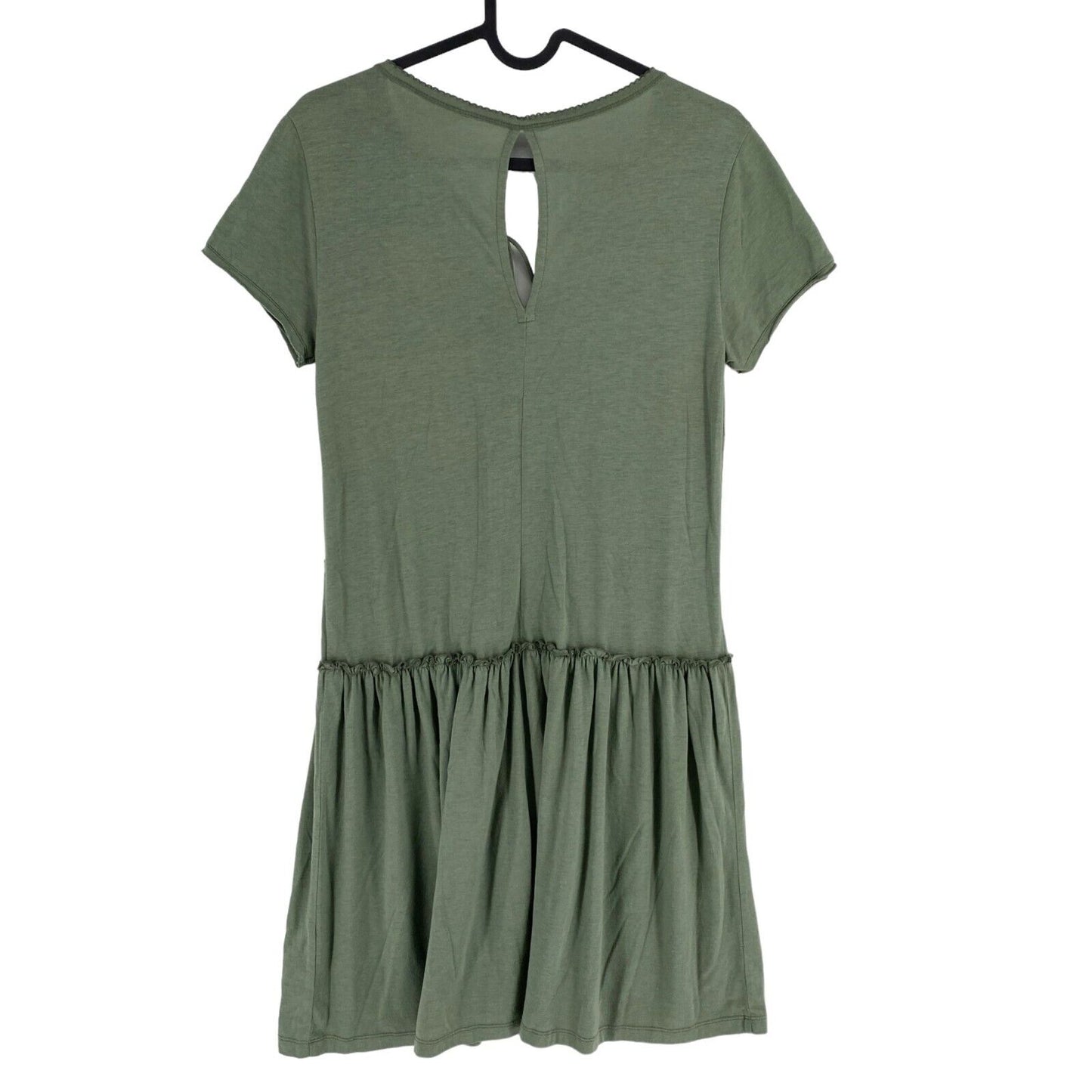 ODD MOLLY Women Green Love Chimes Short Sleeve Dress Size 0 / XS