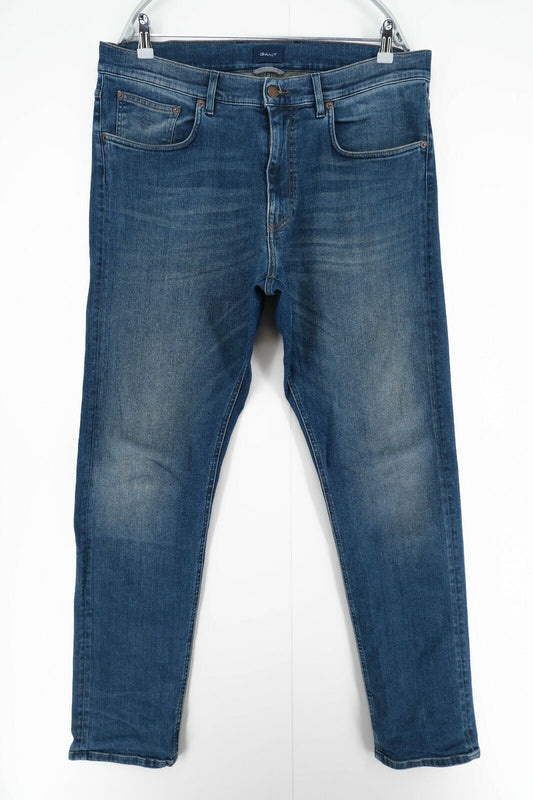 GANT Blue Relaxed Jeans Size W35 L34