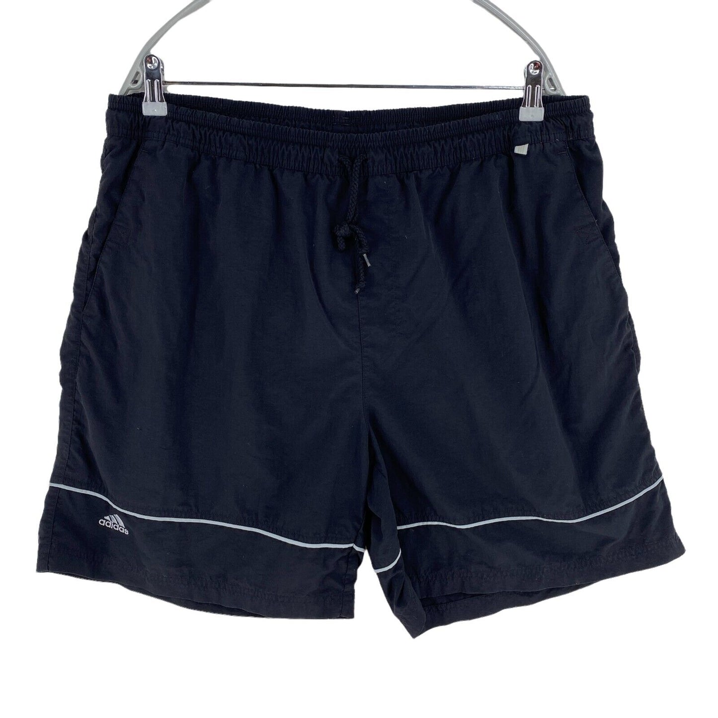 adidas Schwarze Activewear-Shorts, Größe XL W34