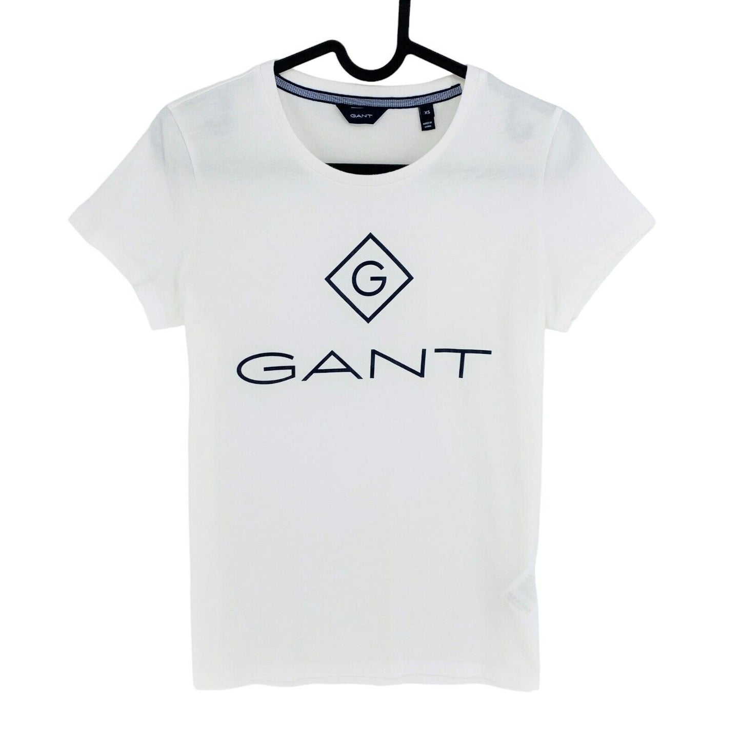 GANT White Lock Up Crew Neck T Shirt Size XS