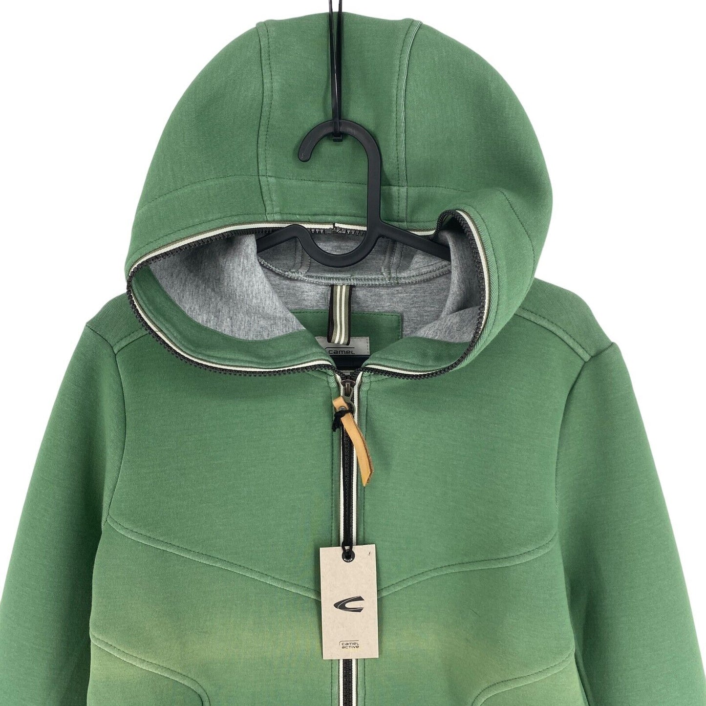 CAMEL ACTIVE Vert Full Zip Sweat à capuche Pull Taille EU 34 UK 6 US 4