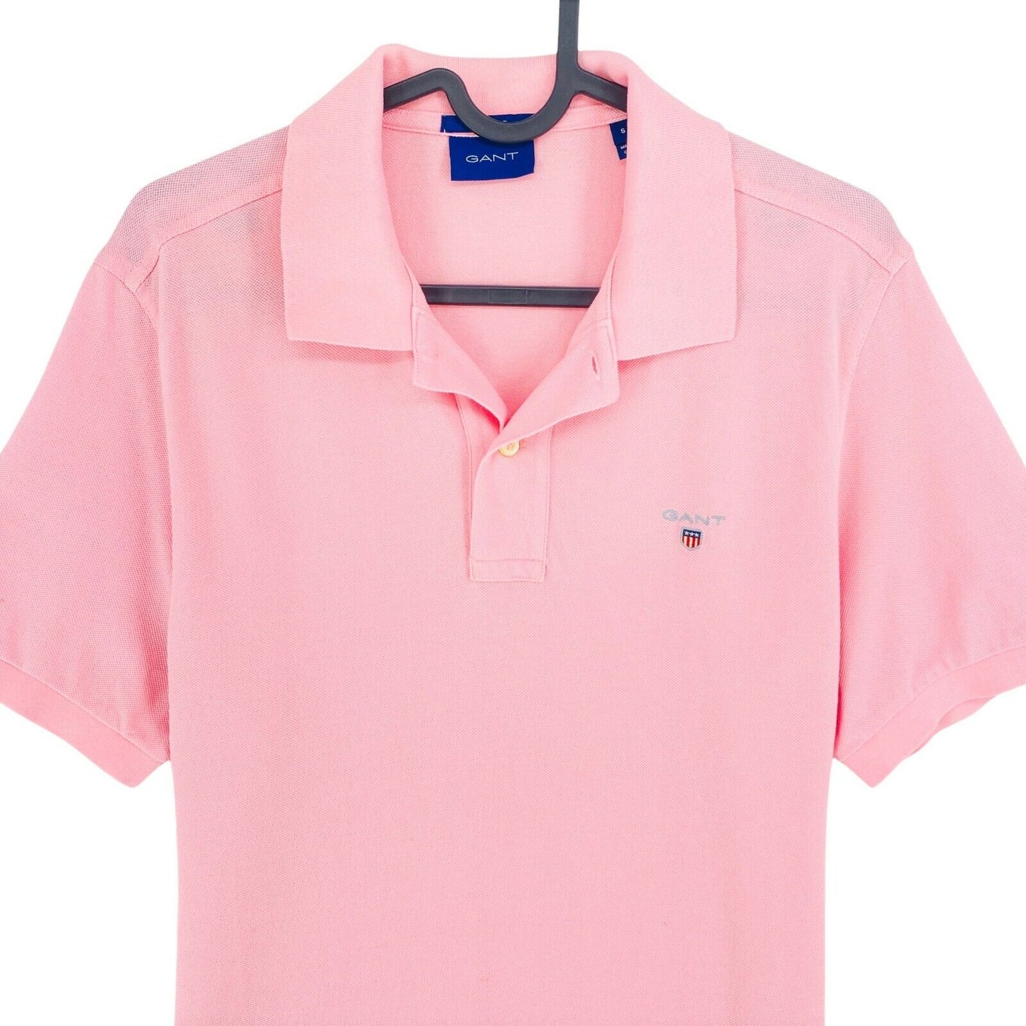 GANT Pink Original Polo Neck Short Sleeves Polo Size S